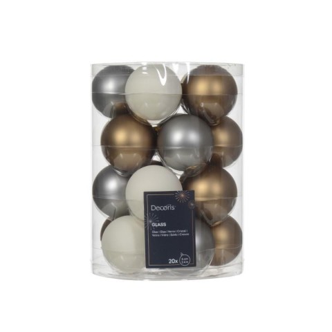 SFERA VETRO MIX GREY-WHITE-BRO